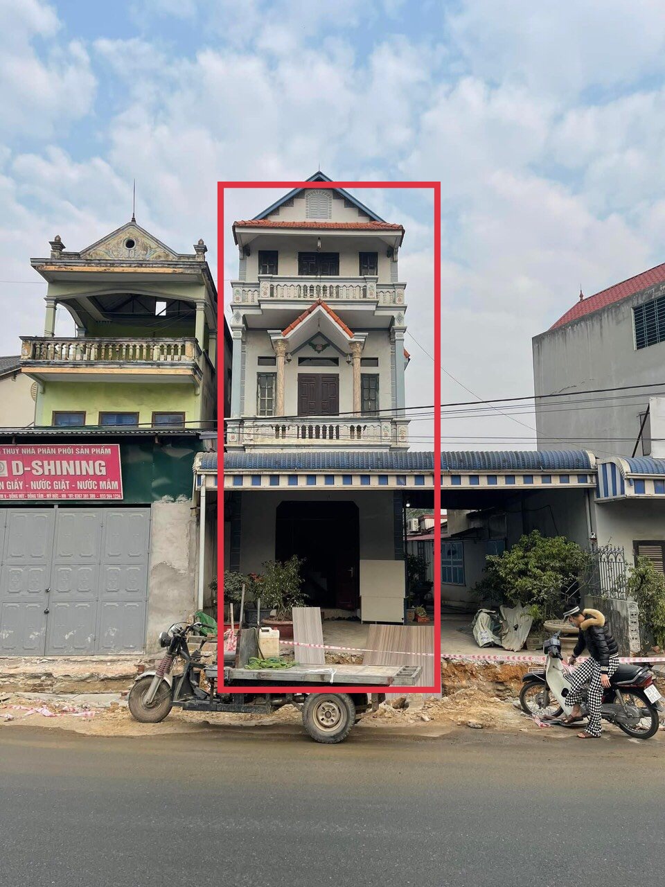 Nhà 3 tầng, DT132m2, Đồng Tâm, Mỹ Đức, giá liên hệ - Ảnh chính