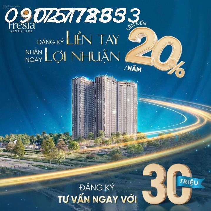 Đầu tư đợt 1 căn hộ view sông Fresia Riverside, booking 0 đồng, HTLS 18 tháng, TT 2%/ đợt - Ảnh 2