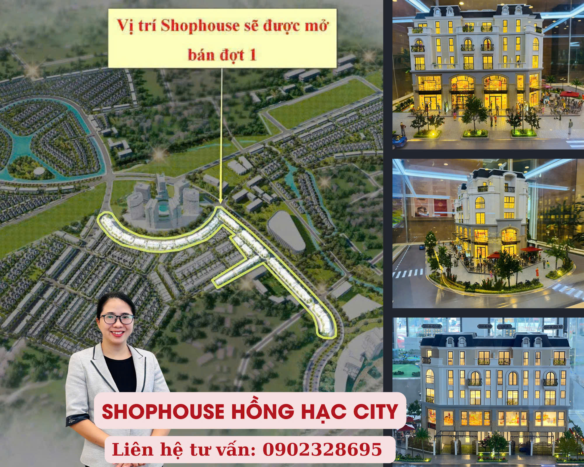 BÁO GIÁ SHOPHOUSE 2 MẶT TIỀN TẠI DỰ ÁN HỒNG HẠC CITY BẮC NINH - Ảnh chính