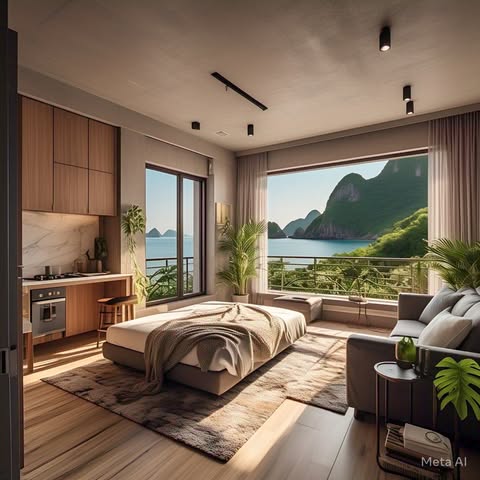 ĐỘC QUYỀN STUDIO VIEW BIỂN XANH ISLAND CÁT BÀ - SUNGROUP - GIÁ TỪ 1,88 TỶ, FULL NỘI THẤT - Ảnh chính
