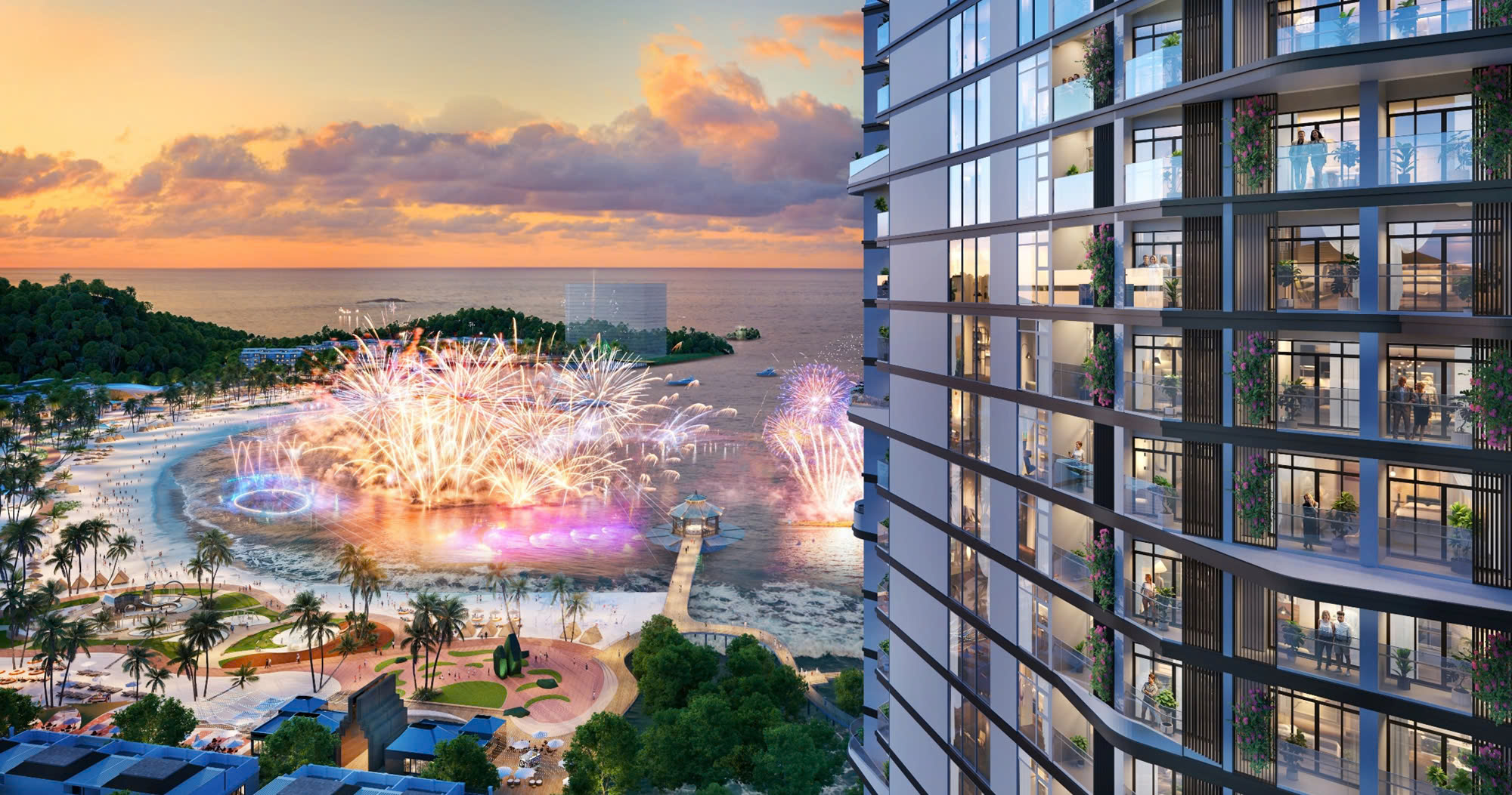 ĐỘC QUYỀN STUDIO VIEW BIỂN XANH ISLAND CÁT BÀ - SUNGROUP - GIÁ TỪ 1,88 TỶ, FULL NỘI THẤT - Ảnh 1