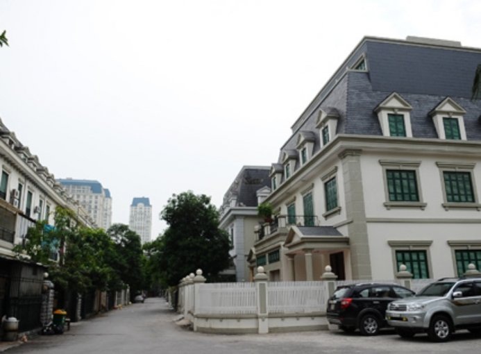 VILLA  4 TẦNG ĐƠN LẬP, ĐƯỜNG TRƯỚC SAU, KHU THẤP TẦNG MỸ ĐÌNH SÔNG ĐÀ, DIỆN TÍCH 195M2, BẢO VỆ 24/24 - Ảnh 2