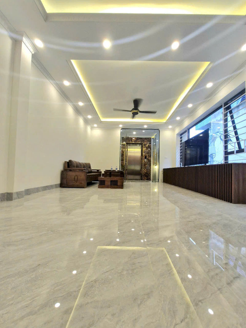 Bán 59,3m2 nhà 6 tầng thang máy, ngõ 12 Thạch Bàn. Nhà mới đẹp, tiện ích bạt ngàn, gần hồ điều hòa - Ảnh 2