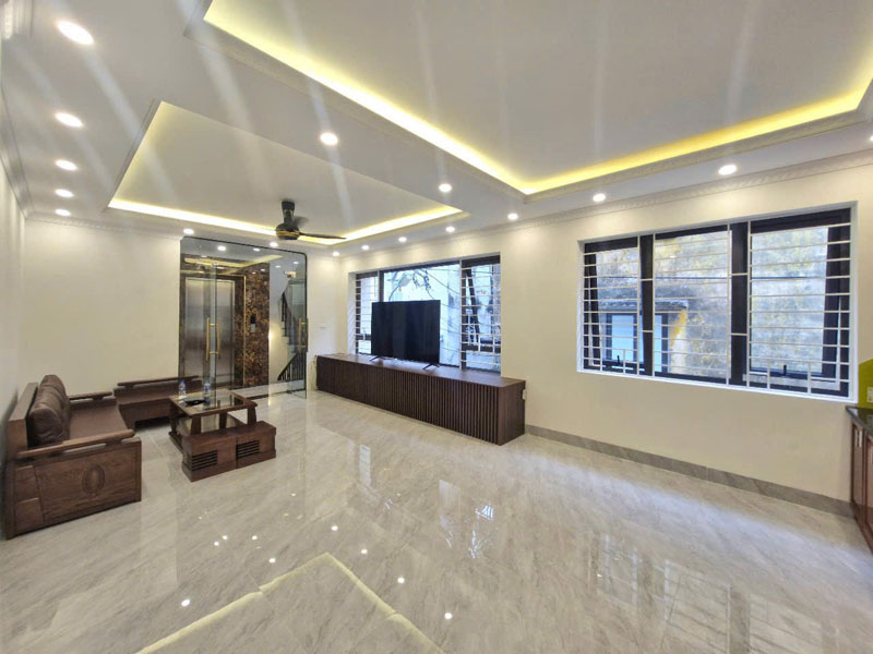 Bán 59,3m2 nhà 6 tầng thang máy, ngõ 12 Thạch Bàn. Nhà mới đẹp, tiện ích bạt ngàn, gần hồ điều hòa - Ảnh 6