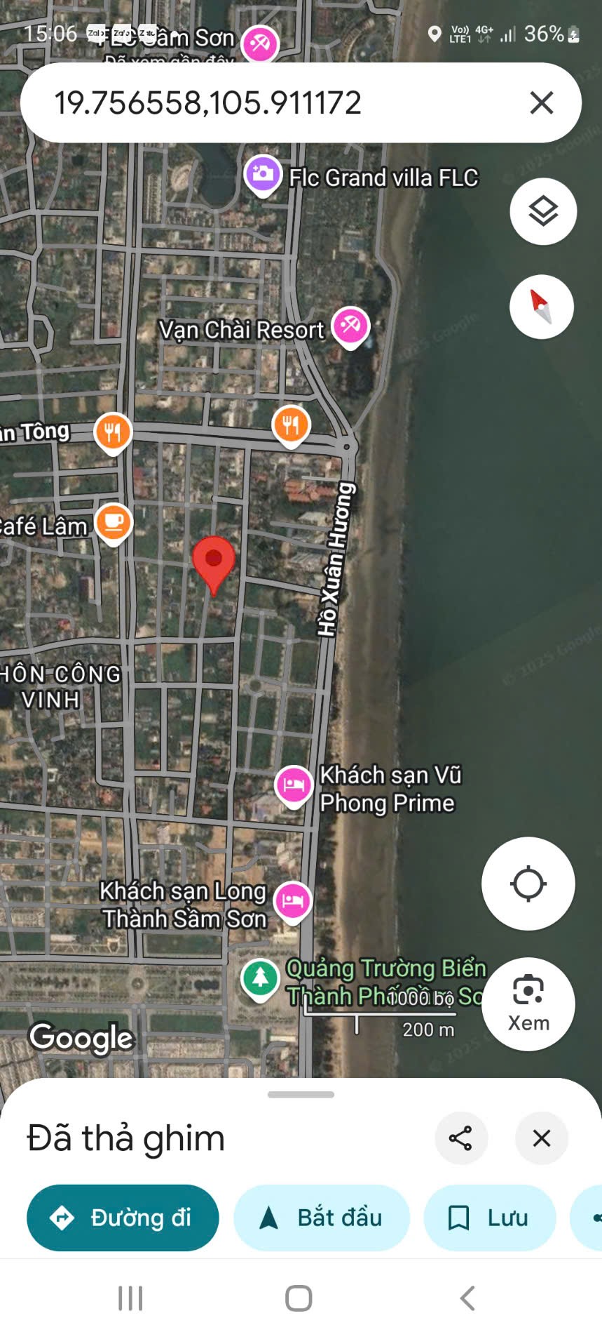 ĐẤT ĐẸP - CHÍNH CHỦ Cần Bán Lô Đất Tại Khu Phố Hồng Thắng, Phường Quảng Cư, TP. Sầm Sơn, Thanh Hóa. - Ảnh 2