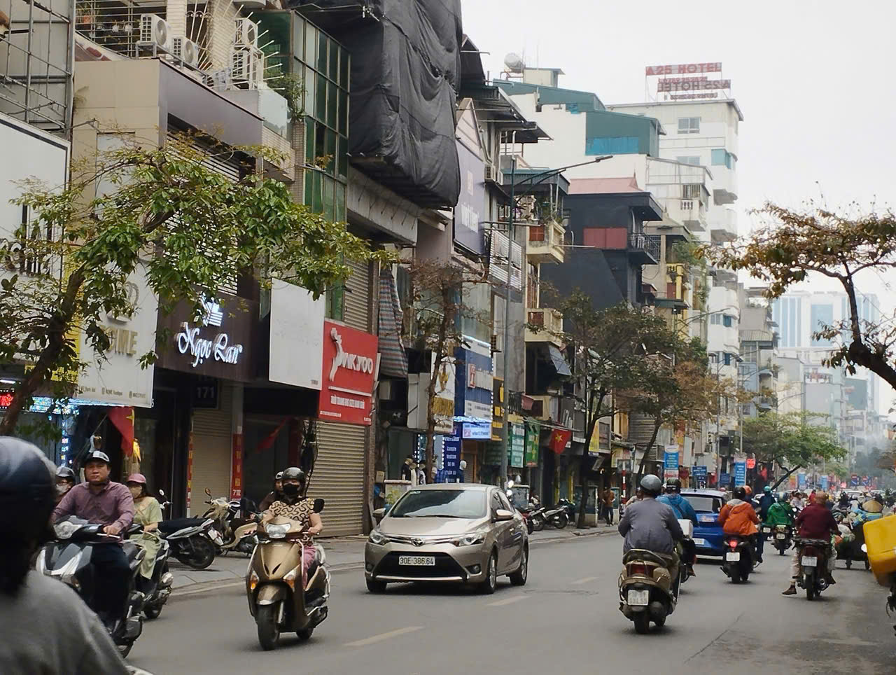 mặt phố Bạch Mai ,Hai Bà Trưng vỉa hè rộng,kinh doanh sầm uất,lô góc bề thế,58 m2,4T,   21 tỷ - Ảnh chính
