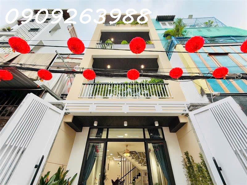 BÁN NHÀ HẺM  ĐƯỜNG SỐ PHẠM VĂN CHIÊU, P14, GÒ VẤP – 80M² – 5 TẦNG – 2 MẶT TIỀN – NHỈNH 12 TỶ - Ảnh chính