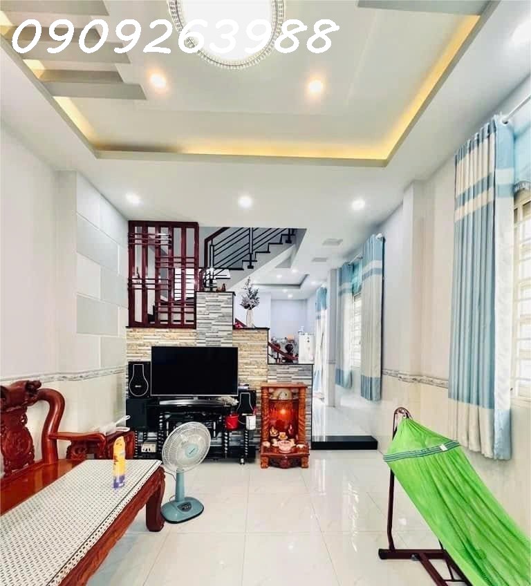 BÁN NHÀ HẺM 576 QUANG TRUNG, P11, GÒ VẤP – 75M² – 3TẦNG –NGANG 5M 6 TỶ - Ảnh 1