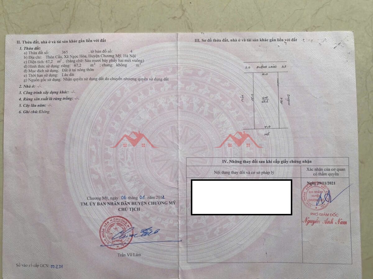 CHÍNH CHỦ BÁN ĐẤT TẶNG NHÀ 67,2M TẠI NGỌC HÒA-CHƯƠNG MỸ-HÀ NỘI - Ảnh 2