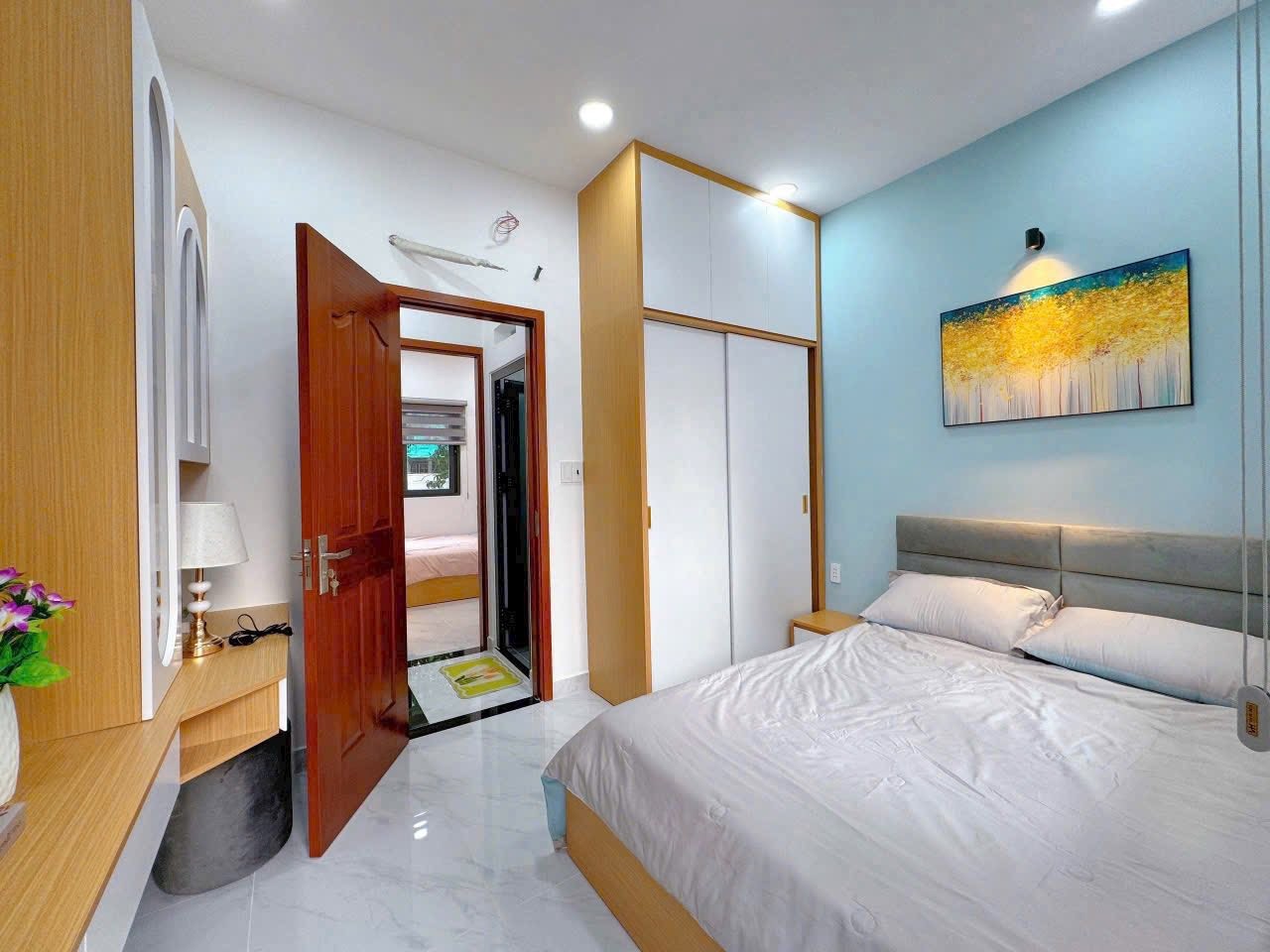 40m2, BÁN NHÀ 2 TẦNG, HẺM XE HƠI THÔNG, LÊ QUANG ĐỊNH, GV, NHỈNH 5 TỶ - Ảnh 3