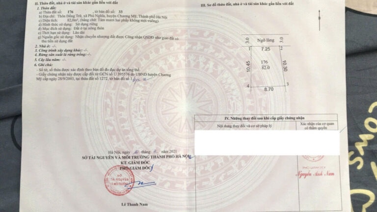 CHÍNH CHỦ BÁN LÔ ĐẤT 82M PHÚ NGHĨA-CHƯƠNG MỸ-HÀ NỘI - Ảnh 4