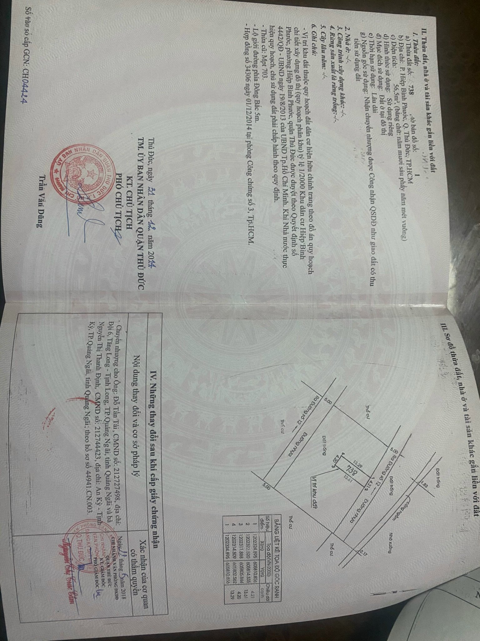 Bán Lô Đất Hẻm Xe Hơi Số 33 Đường 12 Hiệp Bình phước Thành Phố Thủ Đức - Ảnh 4
