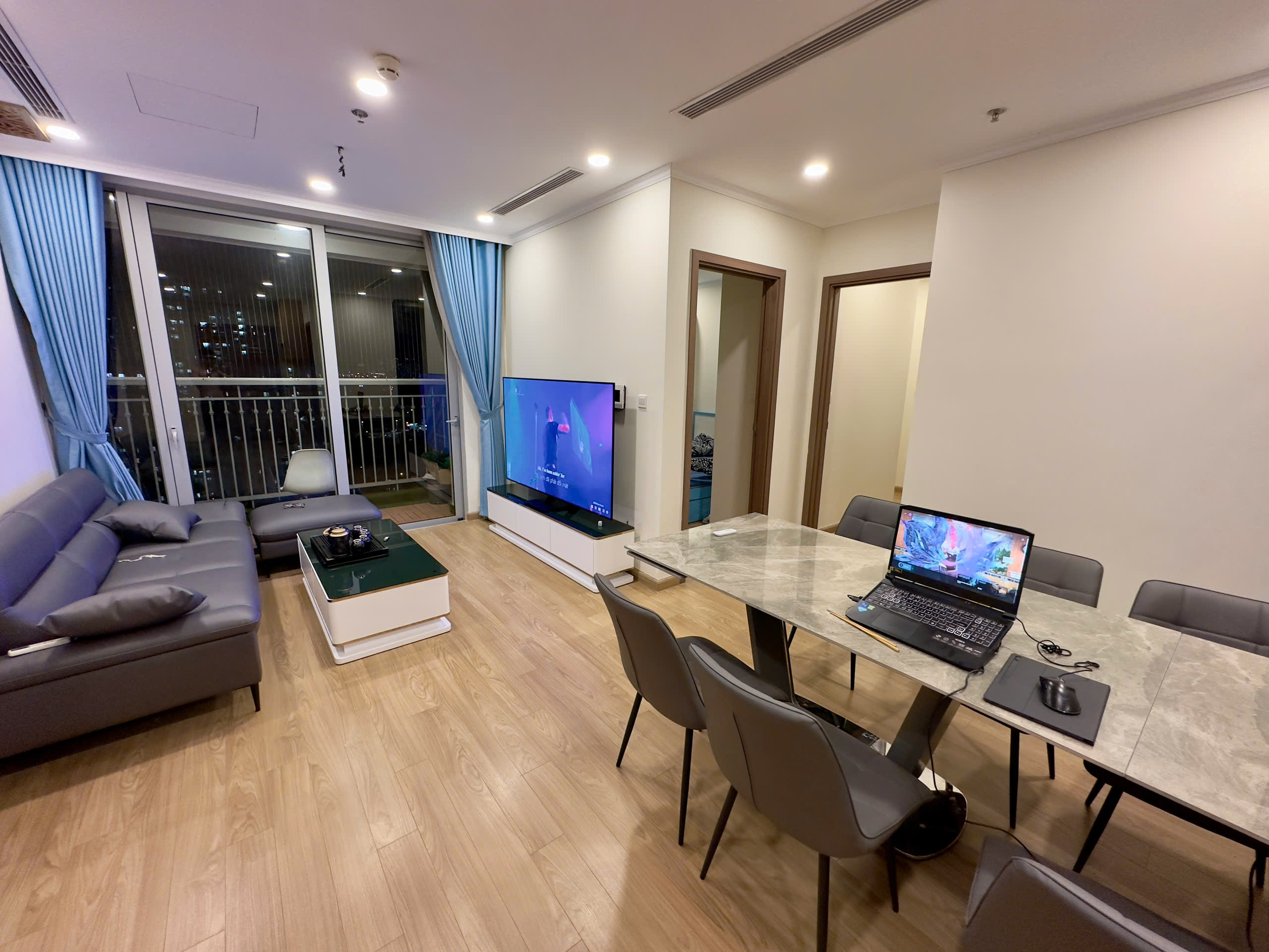 (Tin thật 100%) CH 73m2 x 2PN có lốt ô tô tại Vinhomes Gardenia - Ban công hướng Nam - Nội thất đẹp - Ảnh chính
