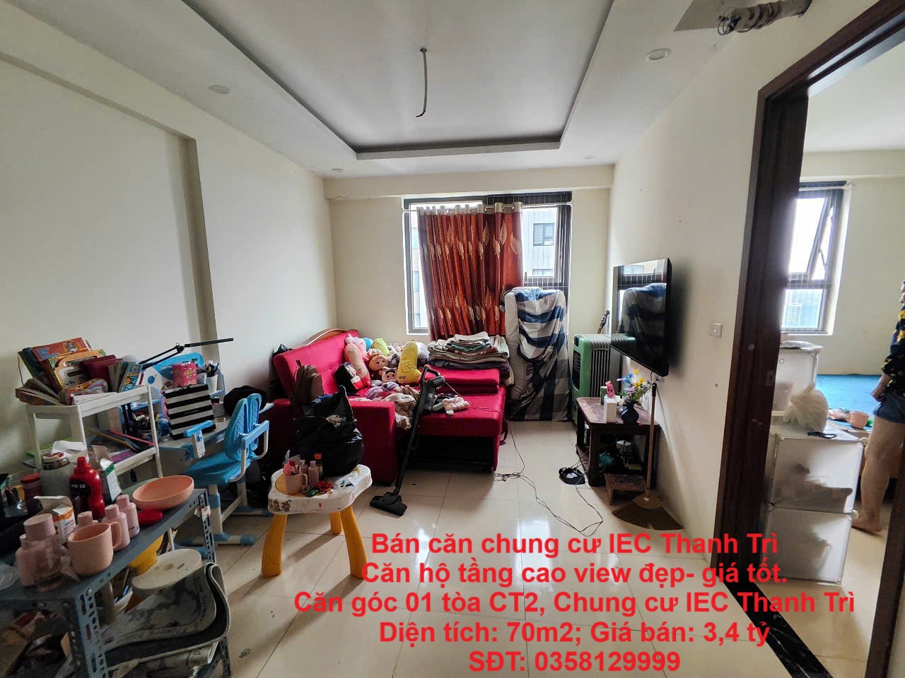Bán căn chung cư IEC Thanh Trì Căn hộ tầng cao view đẹp- giá tốt. - Ảnh chính