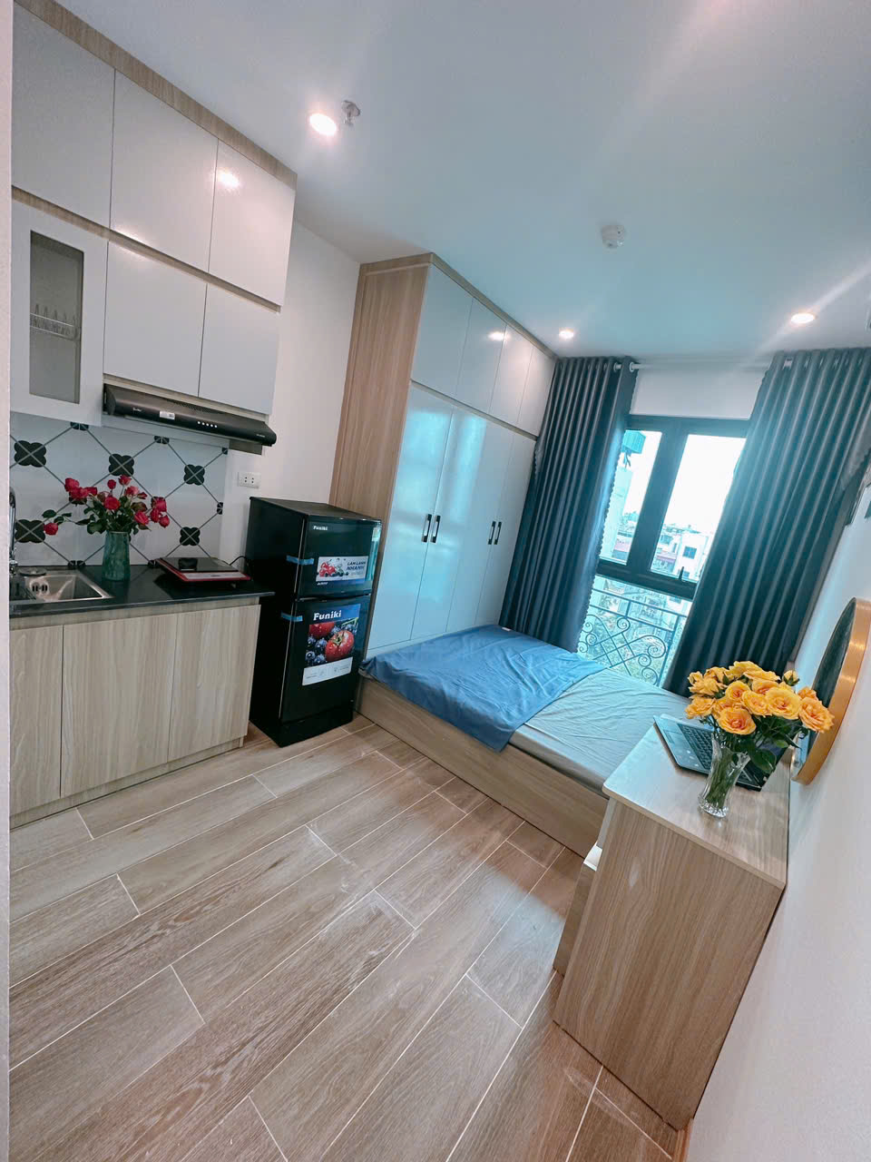 (Rất Hiếm) Căn hộ Studio cao cấp mới khai trương tại phố Văn Trì - Cầu Diễn - Giá mềm nhất khu vực - Ảnh chính