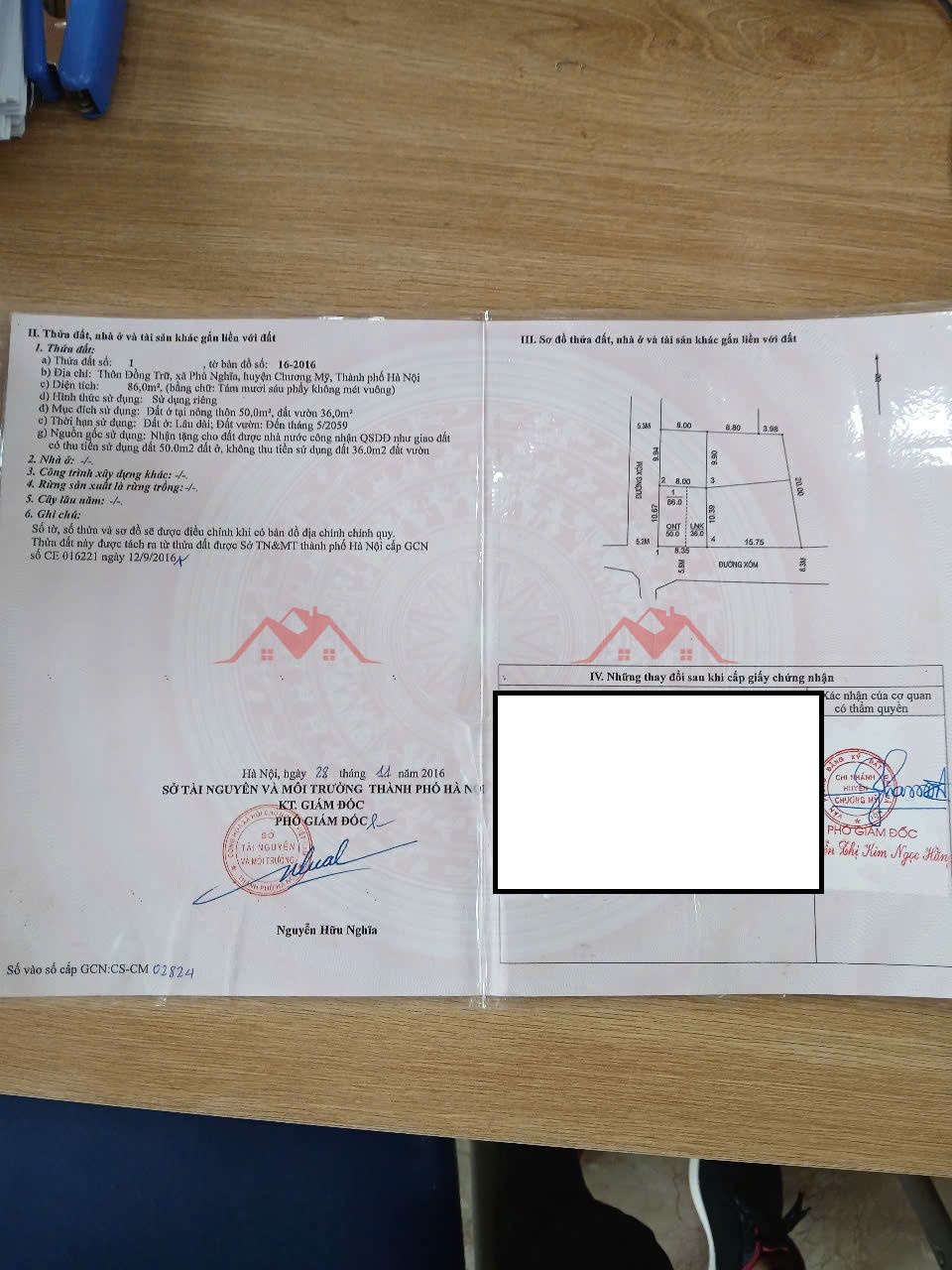 CHÍNH CHỦ BÁN LÔ ĐẤT 86M TẠI PHÚ NGHĨA-CHƯƠNG MỸ-HÀ NỘI - Ảnh 3