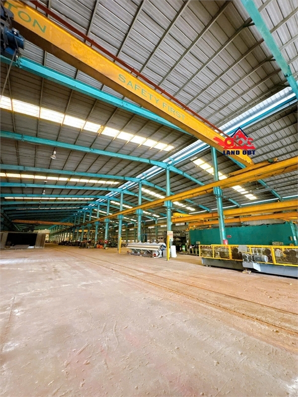 X035 chuyển nhượng nhà xưởng sản xuất cơ khí, công nghiệp nặng. kết cấu xưởng kiên cố - Ảnh 2