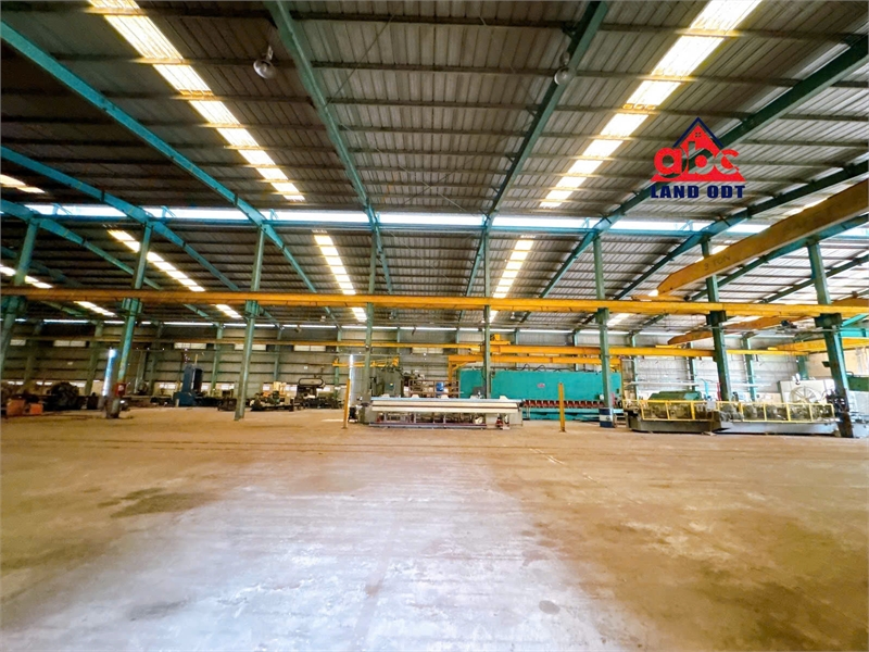 X035 Xưởng Chuyển nhượng đang SX CN nặng. CN phụ trợ. xưởng trống chuyển giao liền - Ảnh 1