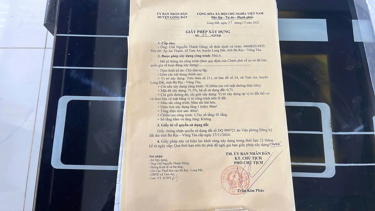 Bán đất mặt tiền đường nhựa Phan đăng lưu cách đường nhựa Bùi công minh 50 m - Ảnh chính