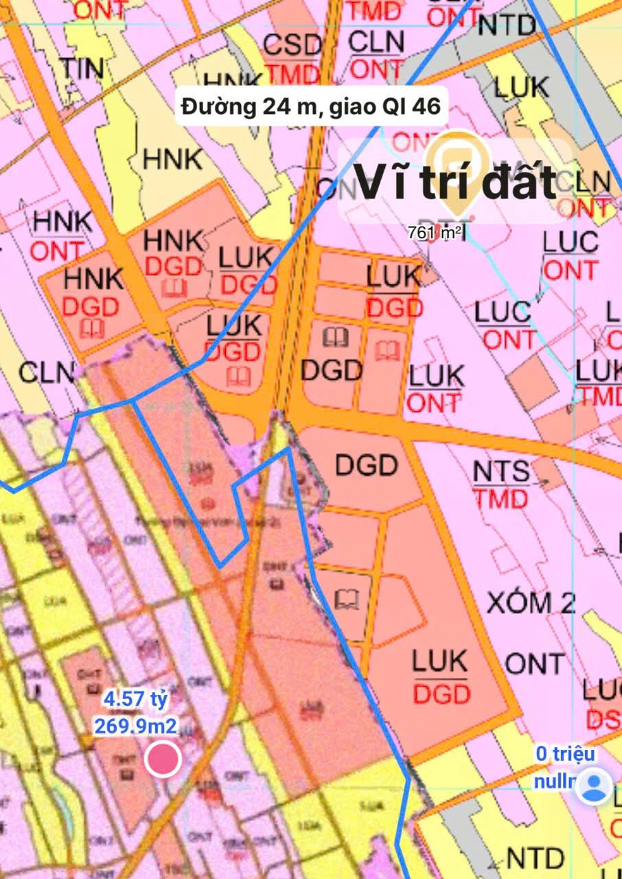 CẦN BÁN NHANH LÔ ĐẤT TẠI xóm 1, Nghi Phong ,TP Vinh , Nghệ An - Ảnh 2