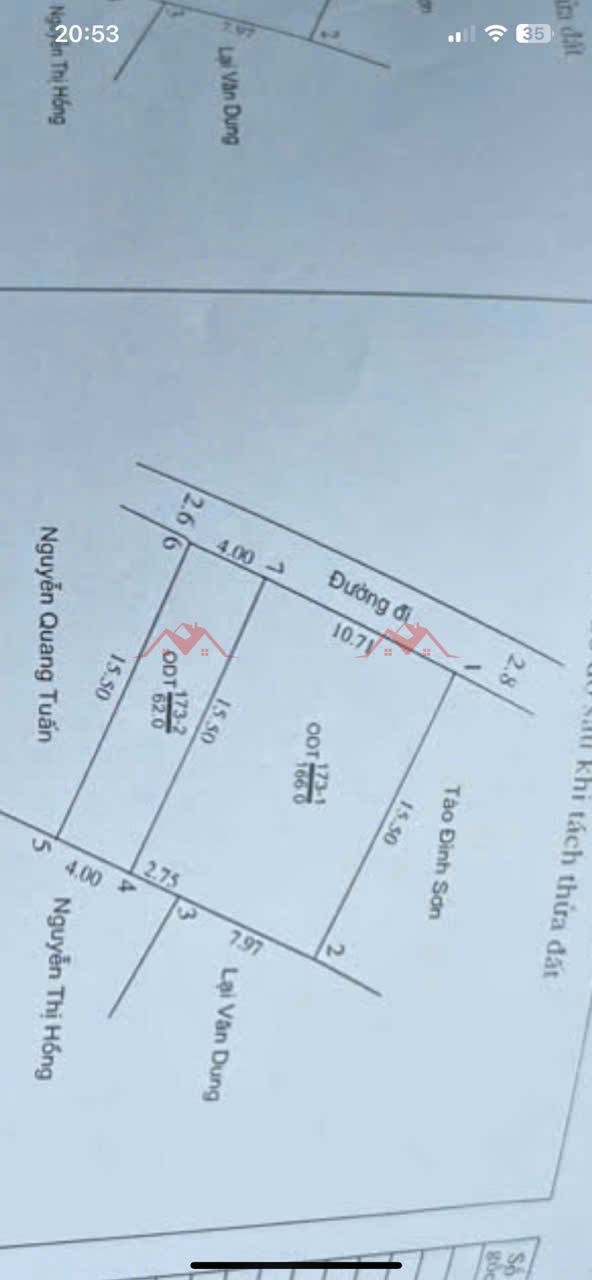 CHÍNH CHỦ BÁN LÔ ĐẤT 62M TẠI TT CHÚC SƠN-CHƯƠNG MỸ-HÀ NỘI - Ảnh 4