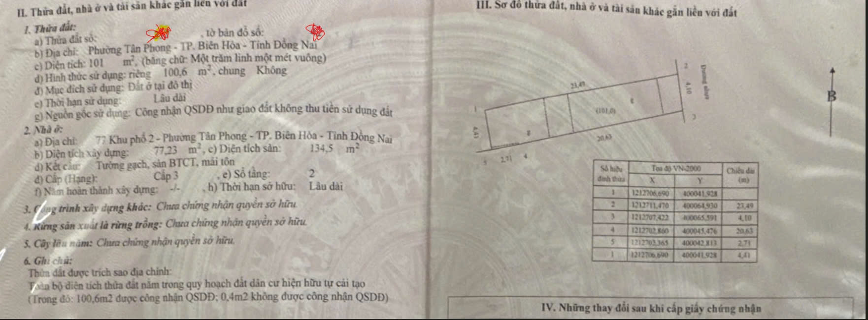 CHÍNH CHỦ CẦN BÁN NHÀ 1 TRỆT 1 LẦU TẠI PHƯỜNG TÂN PHONG - TP.BIÊN HÒA - ĐỒNG NAI. - Ảnh 2