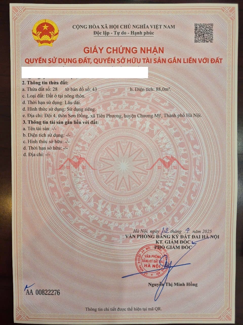 CHÍNH CHỦ BÁN 4 LÔ ĐẤT LK TẠI TIÊN PHƯƠNG-CHƯƠNG MỸ-HÀ NỘI - Ảnh 4