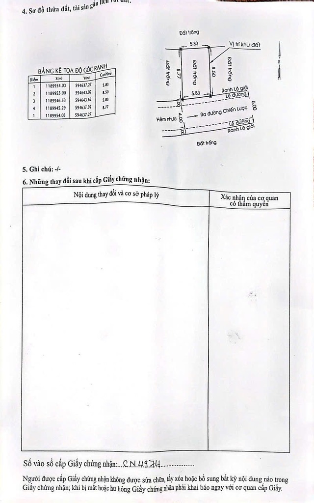 BÁN LÔ ĐẤT - TỈNH LỘ 10 - AEON BÌNH TÂN - 50M2 - HẺM THÔNG 6M - CHỈ 4.2 TỈ - Ảnh chính