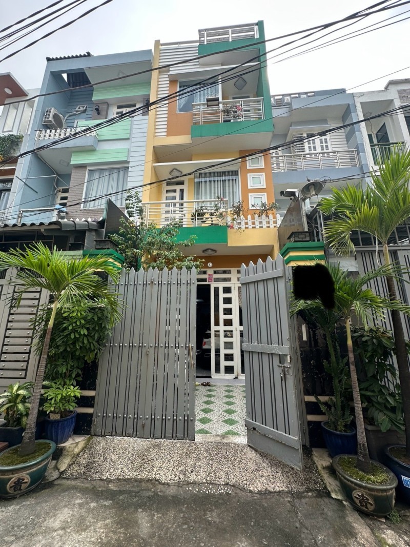 BÁN NHÀ NGAY CHỢ HẠNH THÔNG TÂY - HXH -NHÀ  MỚI ĐẸP Ở NGAY - 70M2 (4x17.5) - 4 TẦNG - 4 PHÒNG , SỔ - Ảnh chính