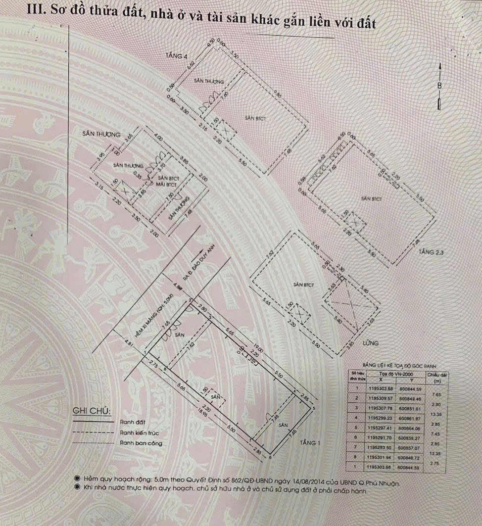 BÁN NHÀ 6 TẦNG – CHDV 159/9 Đào Duy Anh, P.9, Q. Phú Nhuận - Chính chủ - Ảnh 4