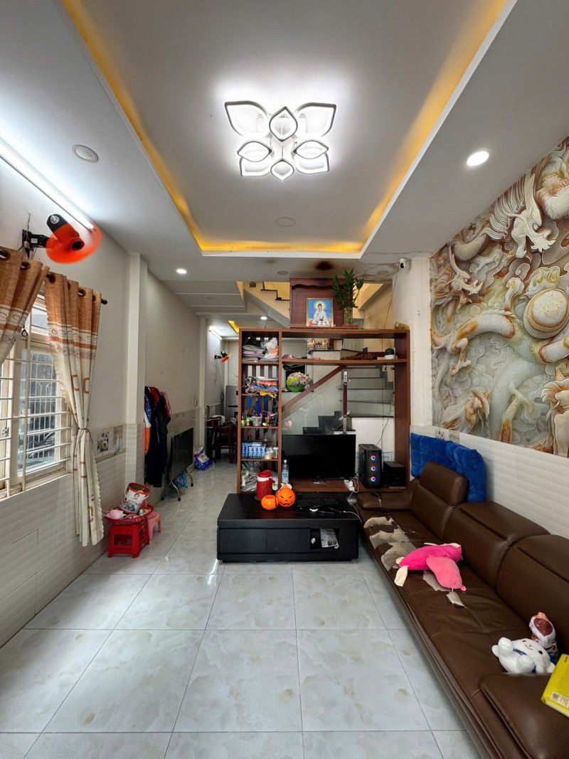 HẺM ÔTÔ GIÁP TÂN BÌNH, NGAY ÂU CƠ - KHUÔNG VIỆT, NHÀ MỚI ĐẸP GẦN 40M2, 2TẦNG, 2PN, LÔ GÓC KO LỘ - Ảnh chính