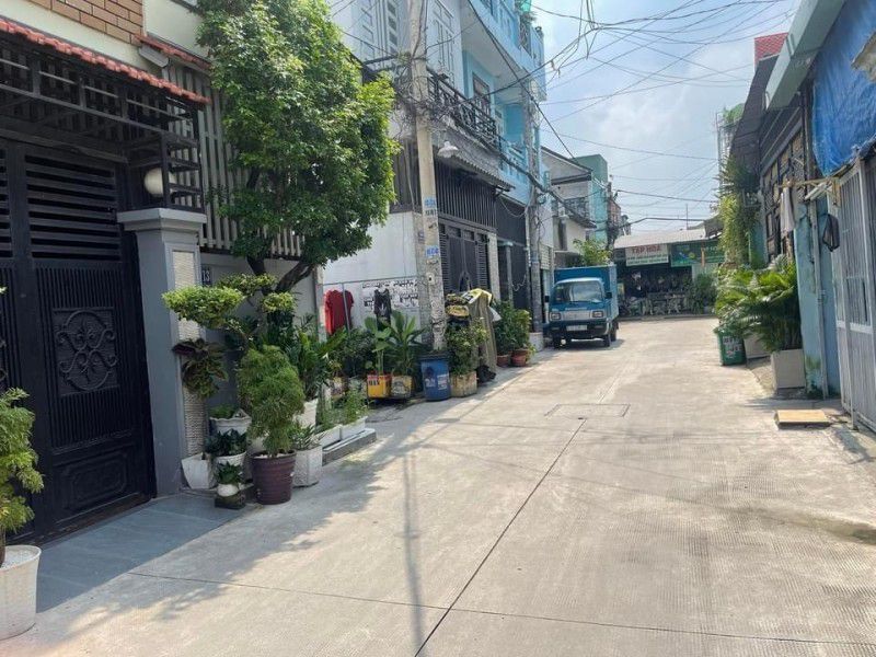 BÁN NHÀ QUẬN 12 ĐƯỜNG NGUYỄN THỊ KIỂU - 3 TẦNG - HẺM XE HƠI - 55M - GIÁ CHỈ 4.7 TỶ - Ảnh 4