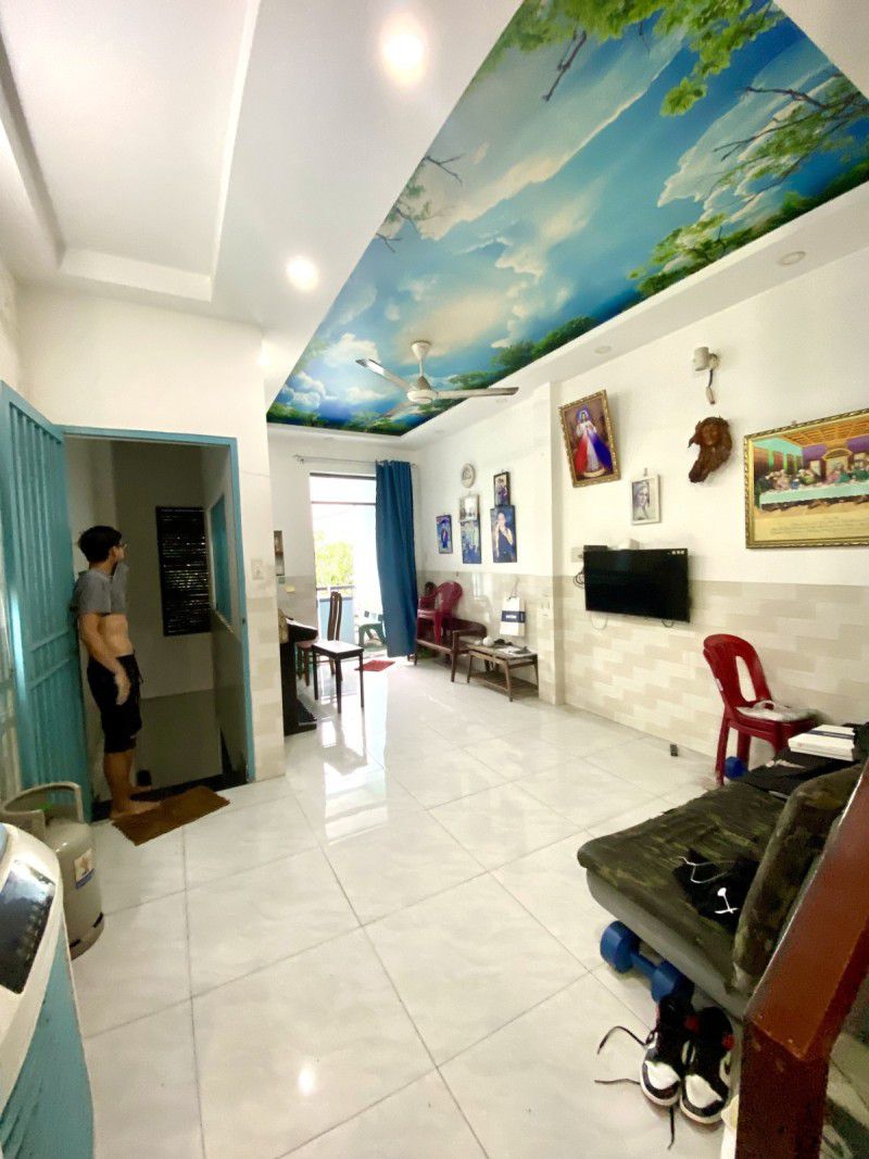 NHÀ 3 TẦNG MỚI TINH - MẶT TIỀN NHÁNH NGUYỄN THỊ ĐẶNG - 2 XE HƠI NÉ NHAU THÔNG TỨ TUNG. - GIÁ 4.7 TỶ - Ảnh 2