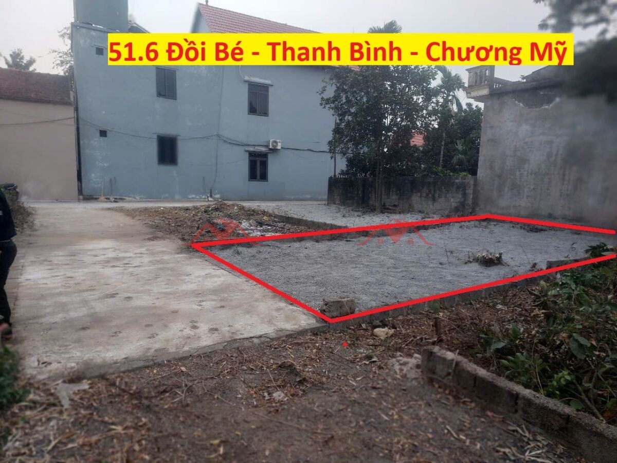 CHÍNH CHỦ BÁN LÔ ĐẤT 51,6M TẠI THANH BÌNH-CHƯƠNG MỸ-HÀ NỘI - Ảnh chính