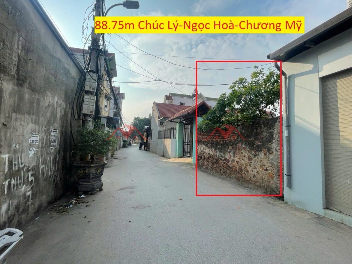 CHÍNH CHỦ BÁN LÔ ĐẤT 88,75M TẠI NGỌC HÒA-TT CHÚC SƠN-CHƯƠNG MỸ-HÀ NỘI - Ảnh chính