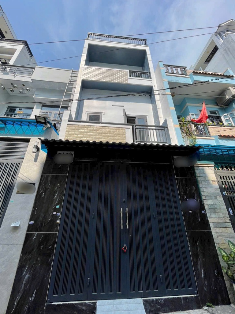 BÁN NHÀ LÊ VĂN QUỚI - NGÃ TƯ BỐN XÃ - BÌNH TÂN - 3 TẦNG BTCT - 60M2 - HẺM XE HƠI THÔNG - CHỈ 5.66 TỈ - Ảnh chính