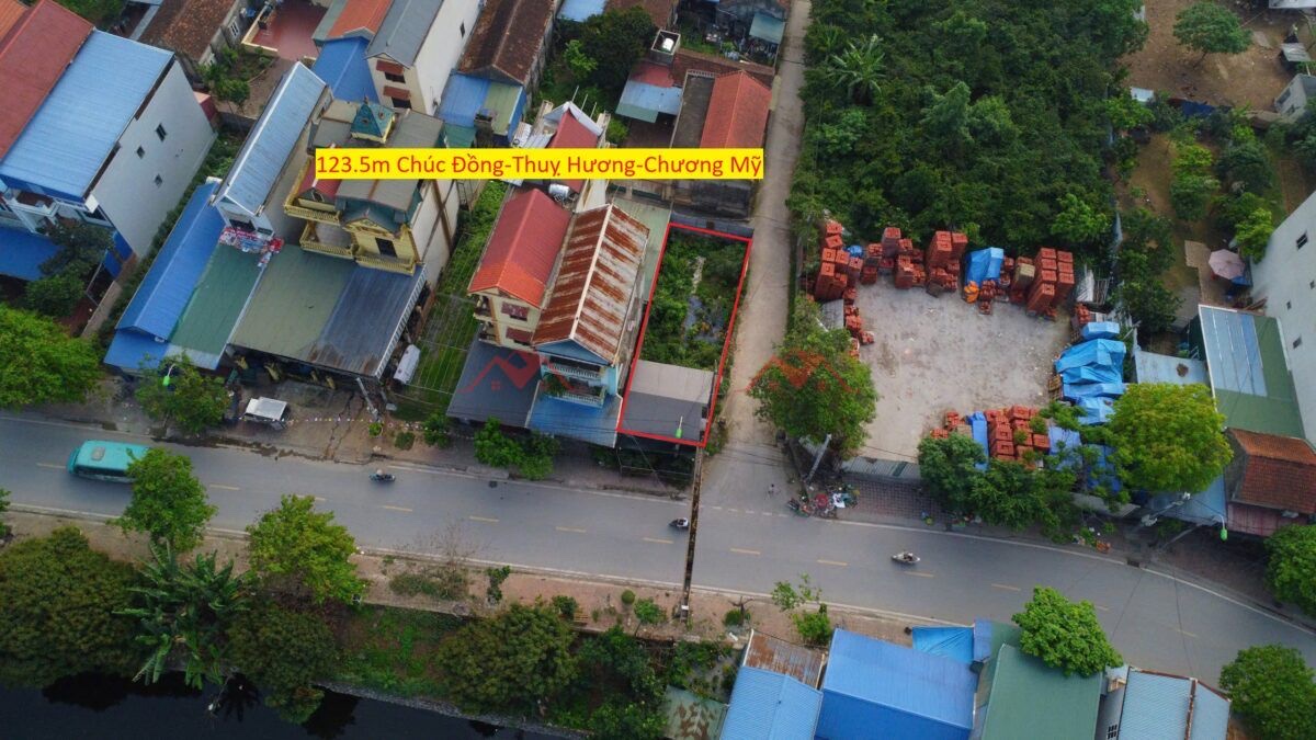 CHÍNH CHỦ BÁN LÔ ĐẤT 123,5M TẠI THỤY HƯƠNG-CHƯƠNG MỸ-HÀ NỘI - Ảnh chính