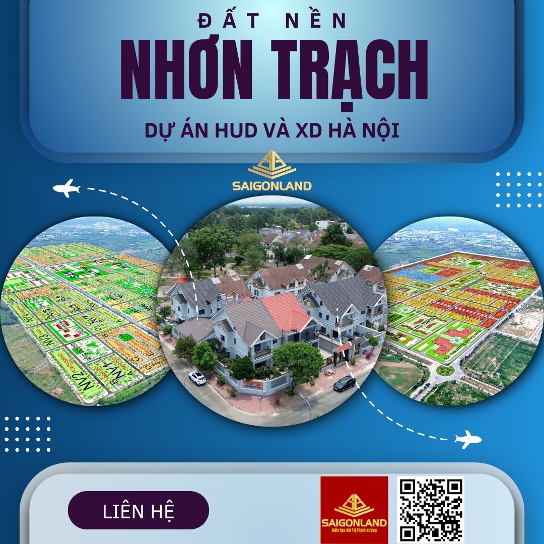 Cty Saigonland - Đầu tư đất nền  tại Nhơn Trạch với tài chính từ 2 đến 3 tỷ đồng - Ảnh chính