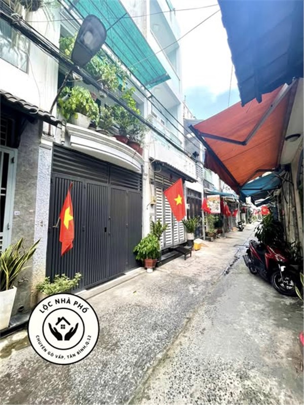 36m2, BÁN NHÀ 4 TẦNG✨ HẺM XE TẢI,PHAN HUY ÍCH, P15 TÂN BÌNH, 4.x TỶ - Ảnh chính
