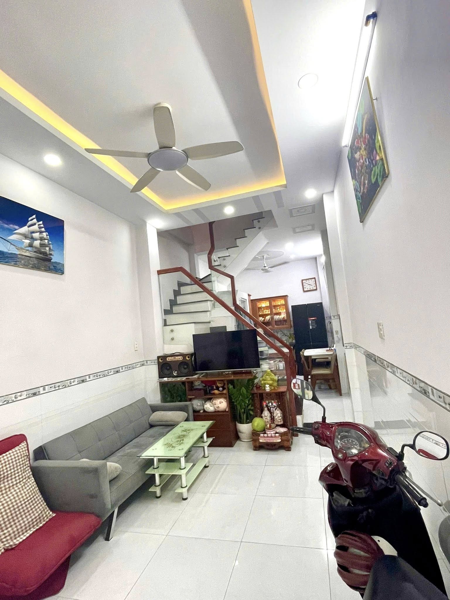 36m2, BÁN NHÀ 4 TẦNG✨ HẺM XE TẢI,PHAN HUY ÍCH, P15 TÂN BÌNH, 4.x TỶ - Ảnh 3
