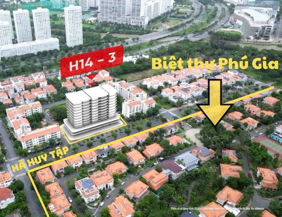 DỰ ÁN CĂN HỘ ĐƯỜNG HÀ HUY TẬP PHÚ MỸ HƯNG. H14-3 CHUẨN BỊ MỞ BÁN. ĐKI NGAY 0901323786 - Ảnh 1