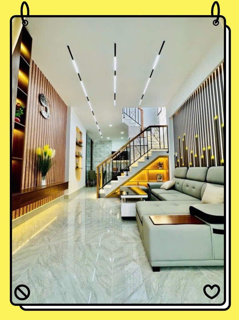 Nhỉnh 4tỷ, Xe hơi đậu cửa, DTSD 76m2, Nở hậu tài lộc, Thống Nhất, Gò Vấp, Gần Lottemart - Ảnh 2