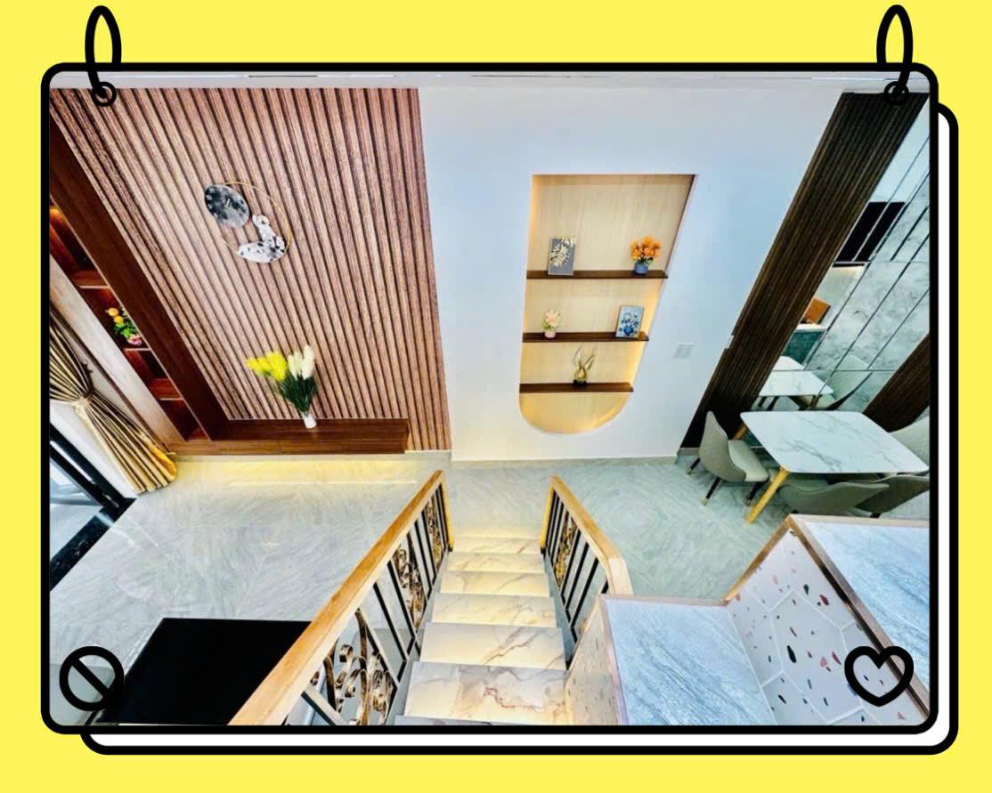 Nhỉnh 4tỷ, Xe hơi đậu cửa, DTSD 76m2, Nở hậu tài lộc, Thống Nhất, Gò Vấp, Gần Lottemart - Ảnh 3