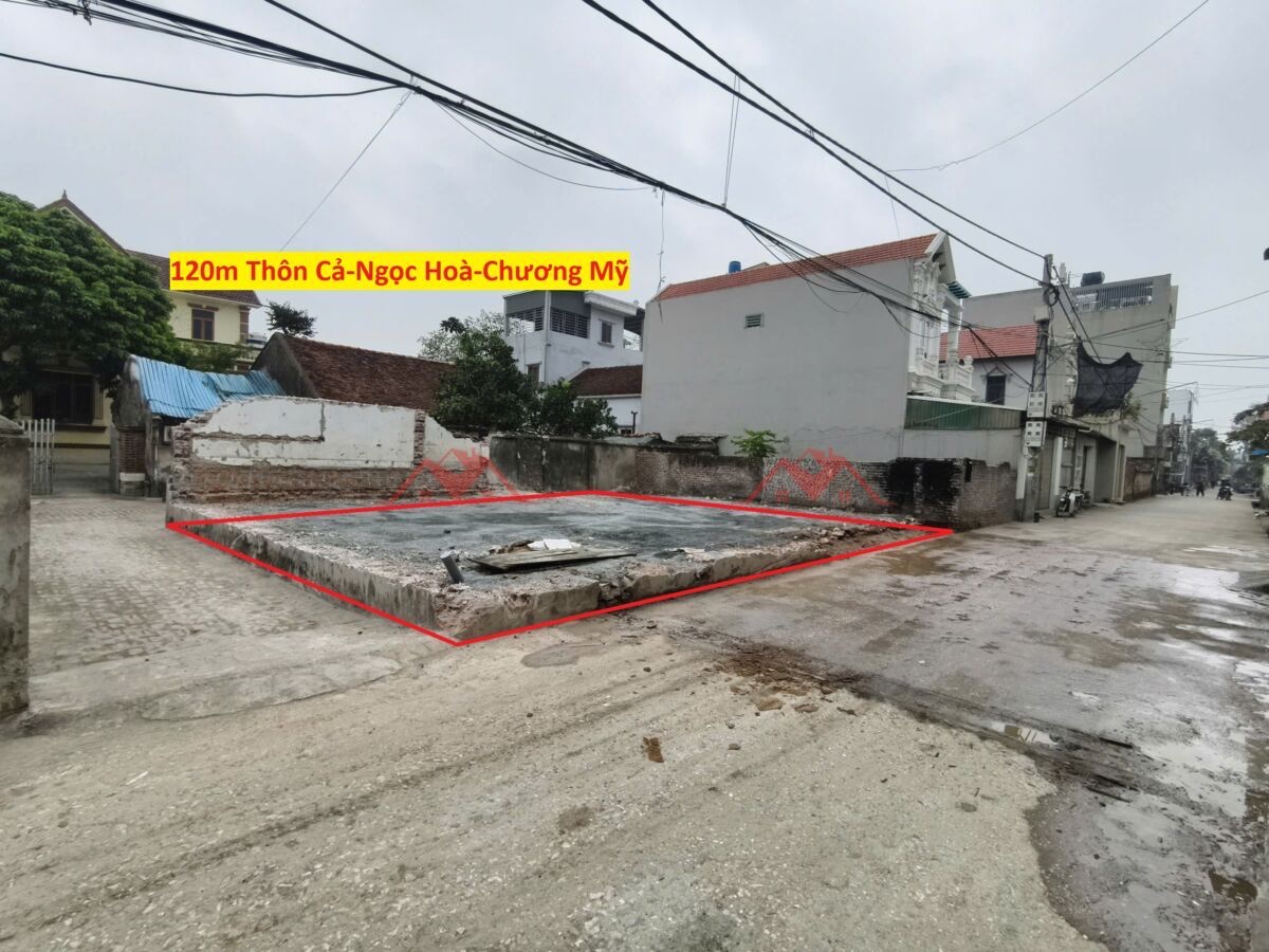CHÍNH CHỦ BÁN LÔ ĐẤT 120M TẠI NGỌC HÒA-PHƯỜNG CHƯƠNG MỸ-HÀ NỘI - Ảnh chính