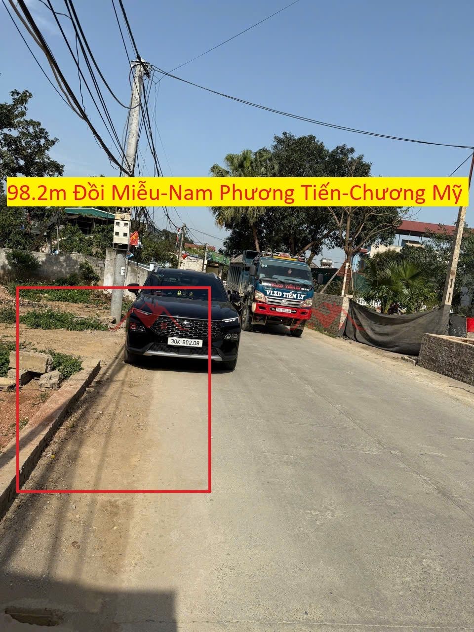 CHÍNH CHỦ BÁN LÔ ĐẤT 98,2M TẠI NAM PHƯƠNG TIẾN-PHƯỜNG CHƯƠNG MỸ-HÀ NỘI - Ảnh chính