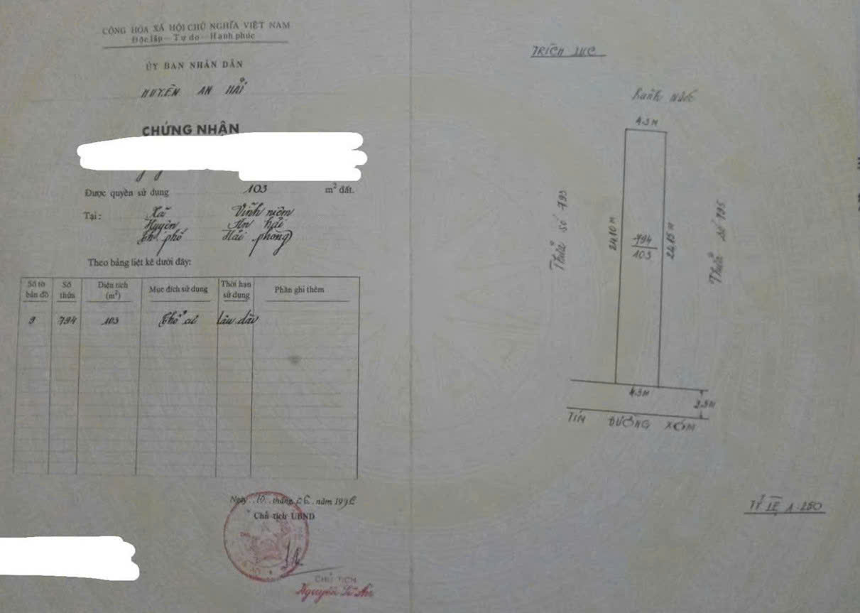 Đất tuyến 2 sát  ngã 3 Thiên Lôi - Trực Cát, đường nhựa 5m, Giá 55 tr/m - Ảnh 3
