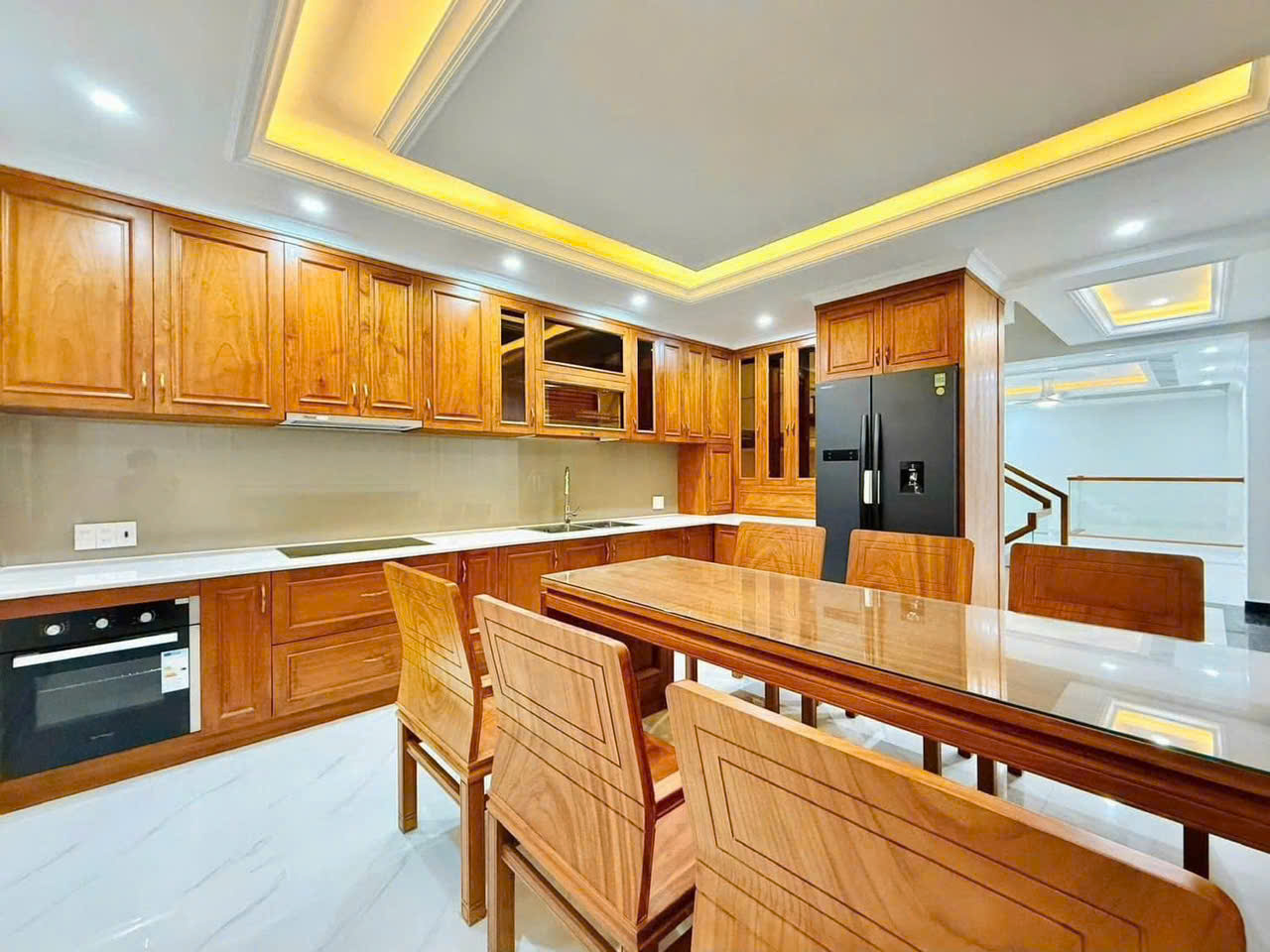Nhà phố 5 lầu ngang 5m hẻm 380 Nguyễn Văn Khối DTSD 170m2 tặng NT gần CV chỉ 7 tỷ xíu. - Ảnh 1