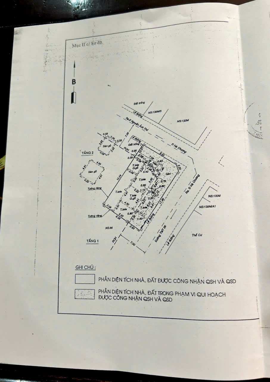 NHÀ MẶT TIỀN HÀ CHƯƠNG, TRUNG MỸ TÂY, QUẬN 12. DÒNG TIỀN KHỦNG - Ảnh 1