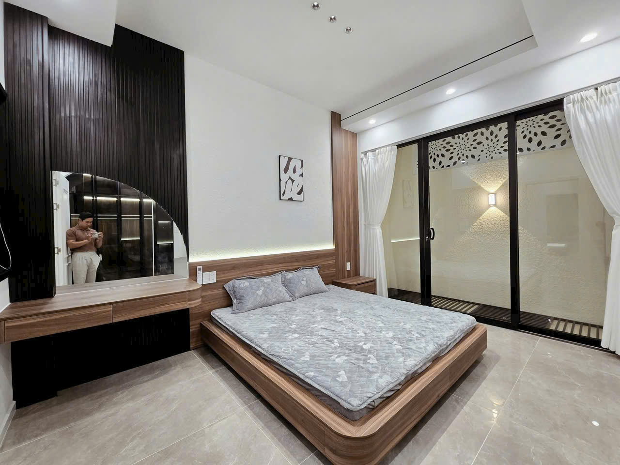 Nhà mới 100% 3 tầng MT đường 7m5 Bùi Giáng - Cách công viên 150m - Ảnh 1