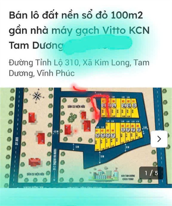 ĐẦU TƯ SINH LỜI - CHÍNH CHỦ Cần Bán Nhanh Lô Đất Tại Xã Kim Long, Huyện Tam Dương, Tỉnh Vĩnh Phúc - Ảnh chính